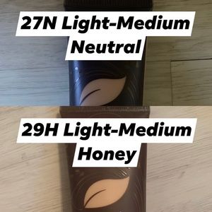 2 Tarte Amazonian Clay Foundations 27N, 29H